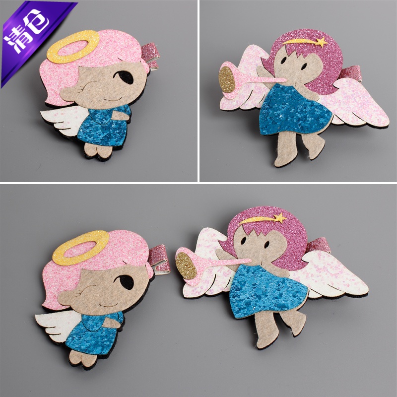 表演节日边夹儿童发饰