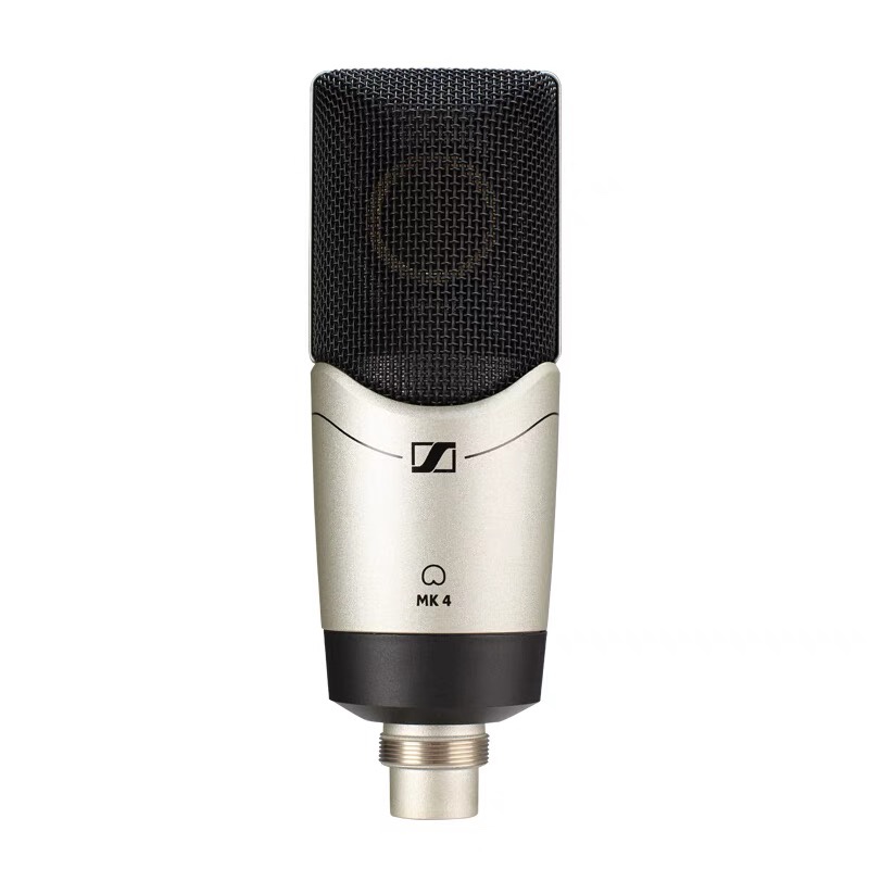 SENNHEISER/森海塞尔 MK4大振膜电容麦克风录音唱歌声卡专用直播