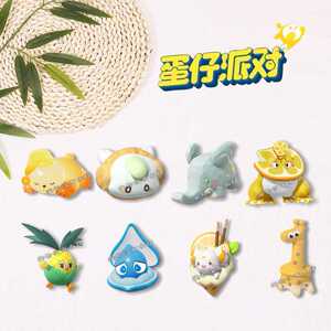蛋仔派对神奇艾比胸牌亚克力周边盛宴大陆鹿啵啵可爱朋友书包挂件