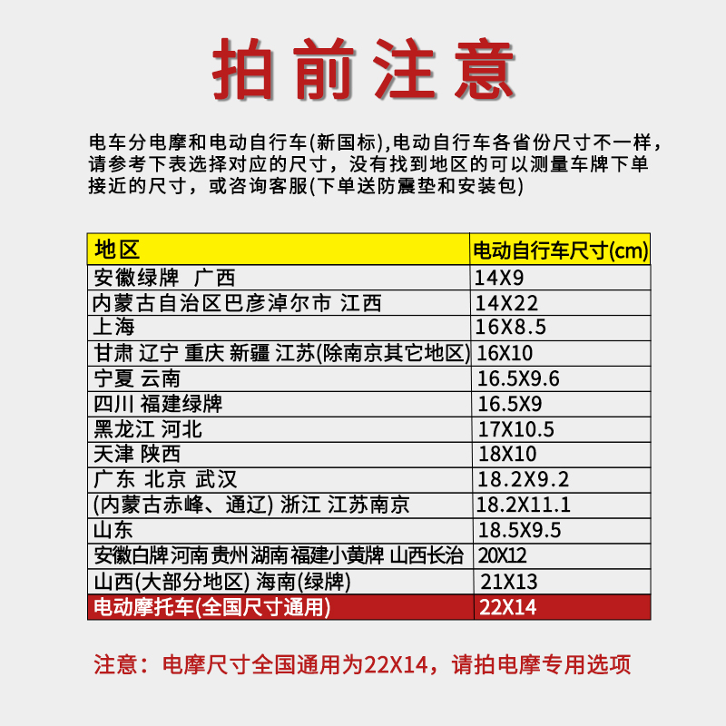 。适用绿源电动车牌照框改装配件电摩车牌架铝合金新国标后牌照架