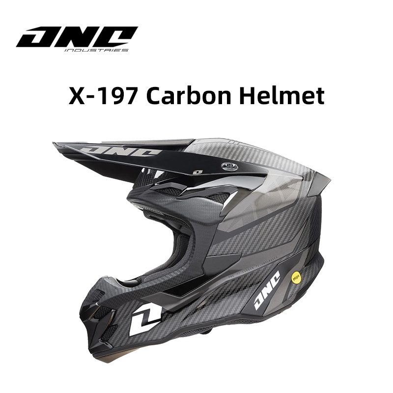 ONE摩托车越野头盔碳纤维男女全盔四季通用拉力盔山地速降3C 2025