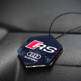 Audi奥迪挂件RS挂件RS7RS6奥迪车载挂件汽车后视镜挂件RS标志挂件