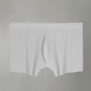 男士内裤夏季冰丝超薄无痕透气运动速干平角裤男性感紧身四角裤衩