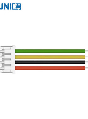 MX1.25mm间距公头公母对接连接线端子线单双头电子线 0.1m 10条5p