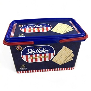 SkyFlakes crackers蒙崴山菲律宾苏打饼干空中霸王600g盒装