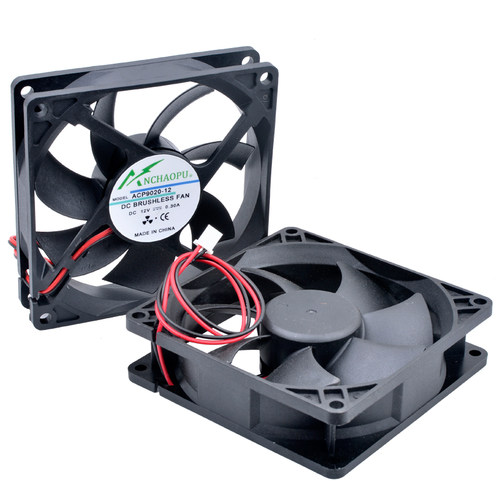 ACP 9020 9cm9厘米 DC12V 24V 滚珠大风量机箱电源变频器散热风扇