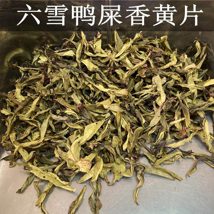 六雪鸭屎香黄片茶头无梗高香清香型冬茶银花香凤凰单丛茶潮汕单枞