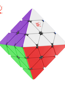 Pyraminx  speed magic cube 儿童扭计骰三角形魔术方块带教学