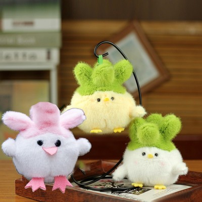 正版授权武汉文创蒜鸟发声玩偶