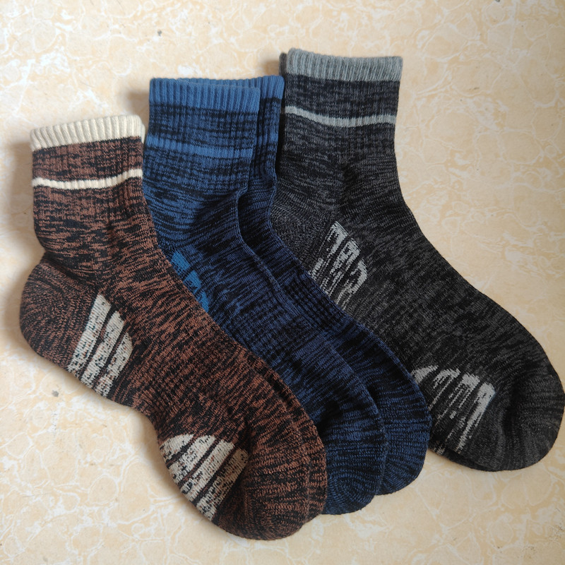 外贸原单男士棉质短袜子毛巾底吸汗透气运动袜日单袜,女士内衣/男士内衣/家居服,中筒袜,淘宝优惠券,粉丝福利购,淘宝优惠卷