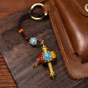 西藏特色旅游民族风六字真言车挂包挂挂件配饰品转吊坠包挂礼品