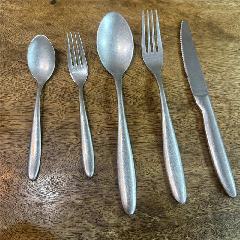 复古餐厅304不锈钢刀叉勺