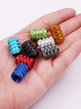 铝合金汽车轮胎气门嘴帽子个性通用型气门芯真空胎胎压监测气嘴盖