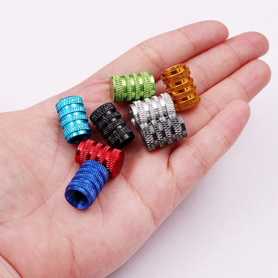 铝合金汽车轮胎气门嘴帽子个性通用型气门芯真空胎胎压监测气嘴盖