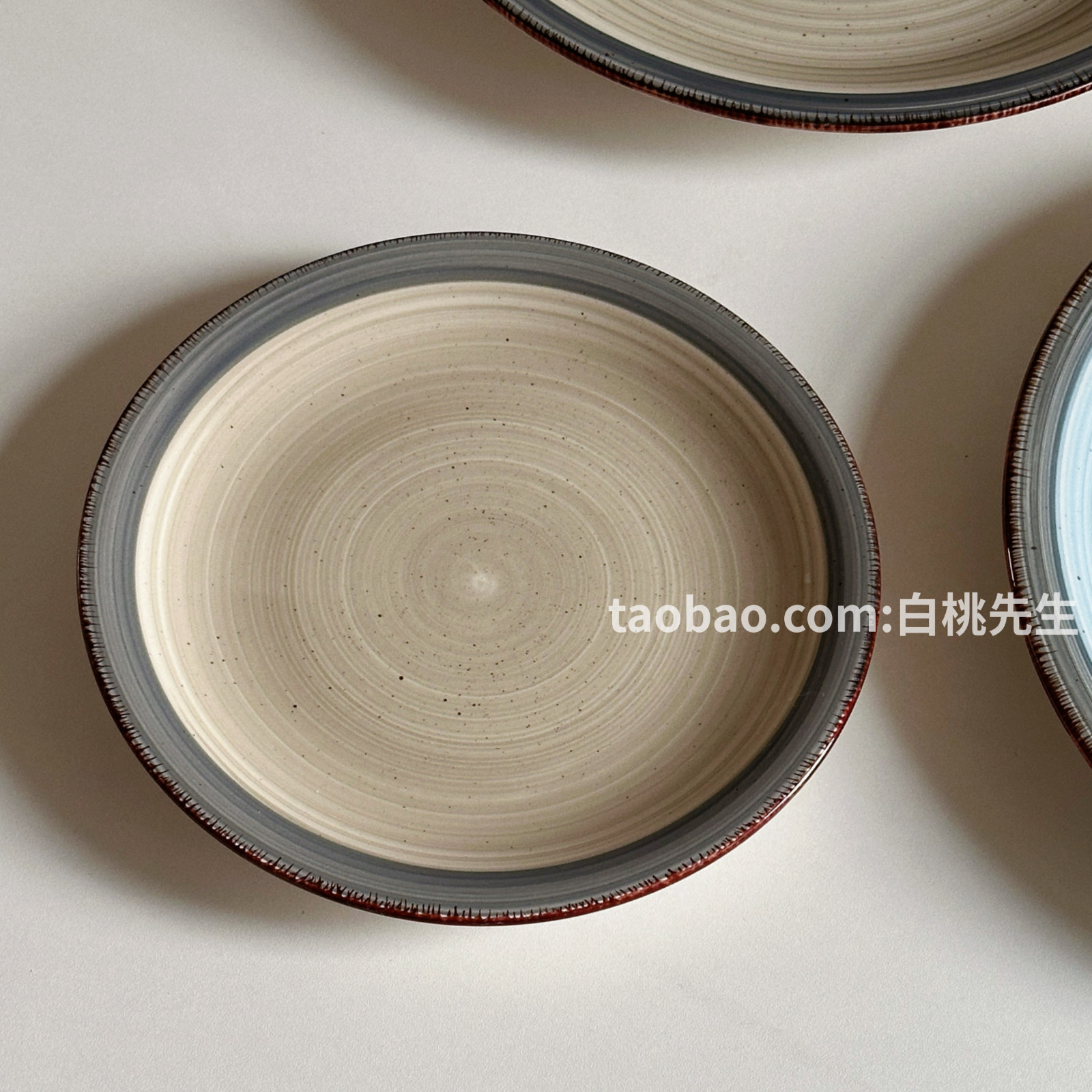ins风陶瓷盘子家用高级感餐具菜盘甜品盘子高颜值女生宿舍早餐盘