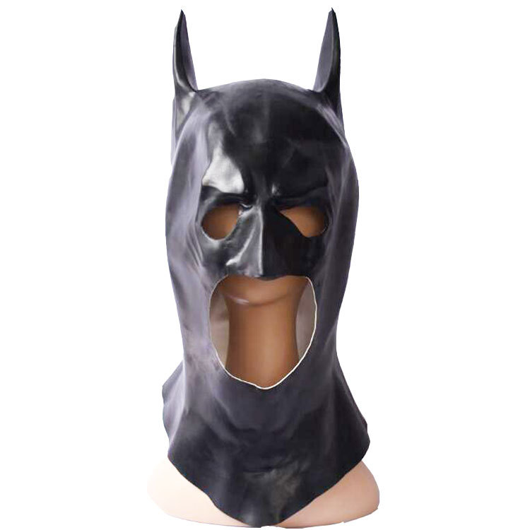 黑暗骑士乳胶头套蝙蝠侠面具万圣节舞会派对小丑面罩Batman Mask