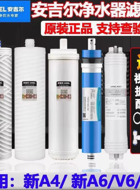 安吉尔净水器原装滤芯新A4/A6/A8/V6/J2605-ROB60/N7全套直饮