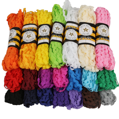 8mmS型波浪纹织带花边