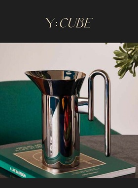 现货Y:CUBE丹麦进口&Tradition Momento JH 金属陶瓷水壶花器花瓶