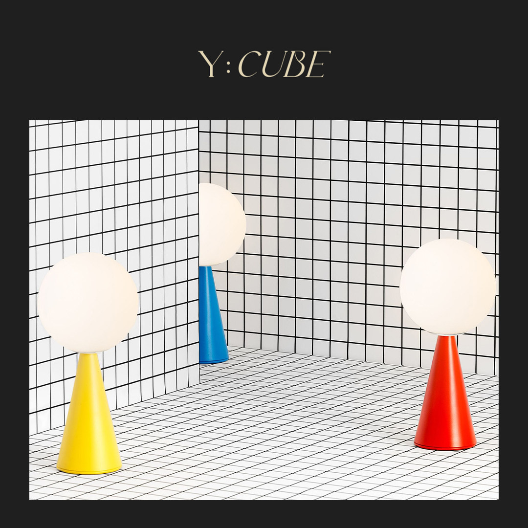 Y:CUBE意大利进口Fontana Arte Bilia Mini卧室书房个性床头台灯