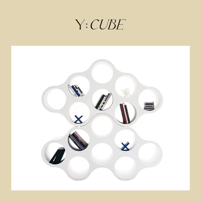 展样现货Y:CUBE意大利进口Cappellini Cloud云朵白色置物架储物架