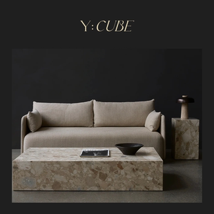 Y:CUBE丹麦进口Audo Menu Offset客厅软包单双人位三人位沙发