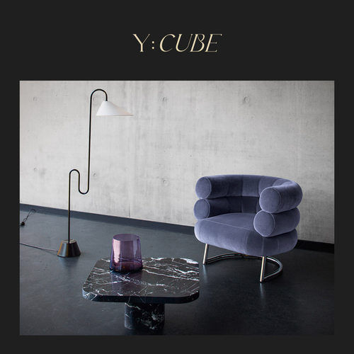 Y:CUBE德国Classicon Roattino Floor Lamp客厅书房S型艺术落地灯
