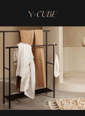 现货Y:CUBE丹麦进口ferm LIVING Dora Stand北欧极简浴室置物架子