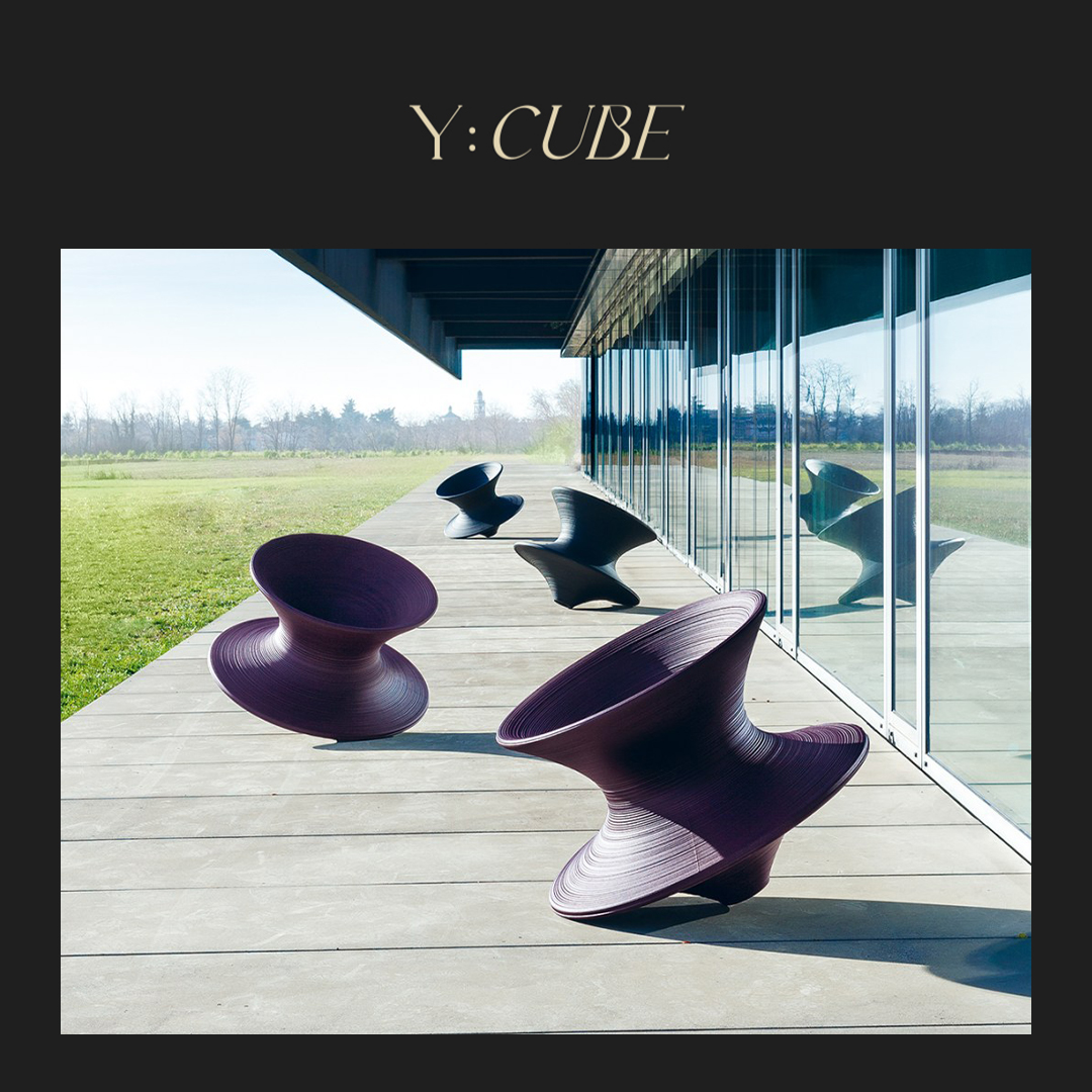 意大利Magis户外旋转客厅椅子