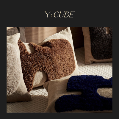 现货Y:CUBE丹麦进口Ferm Living Lay Cushion北欧休闲靠枕垫
