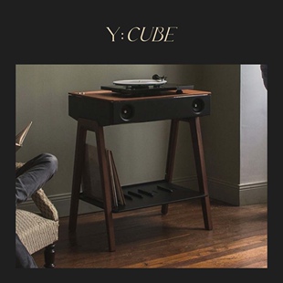 Y:CUBE法国进口La Boite concept乐伯盒 LXTT蓝牙黑胶唱机LBC音响