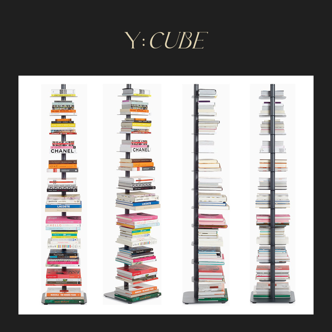 Y:CUBE美国进口Herman Miller Story Bookcase多功能储物架书架