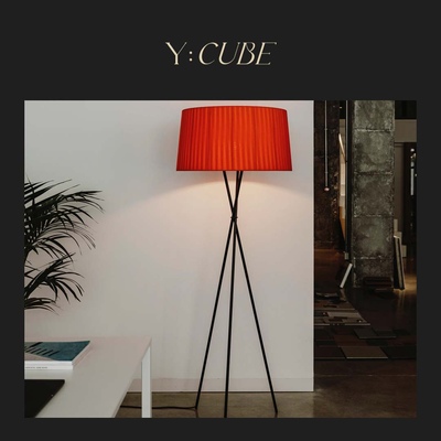 现货Y:CUBE西班牙Santa&Cole Tripode茶室客厅卧室书房氛围落地灯