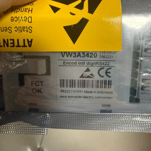 议价施耐德编码器接口卡VW3A3420全新原装未拆封印尼产RS4维修