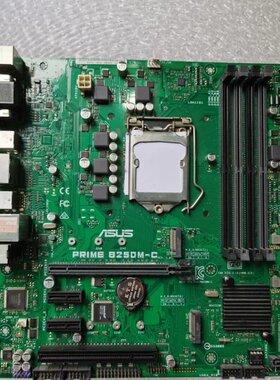 议价华硕PRIME B250M-C主板，拆机件，LGA1151接