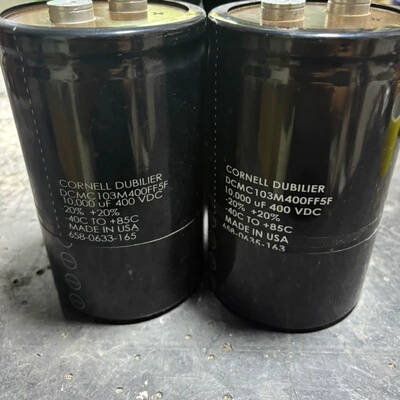 议价变频器拆机电容器10000uF/400VDC四个，总高14.