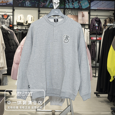 李宁套头卫衣男子2025冬季新款