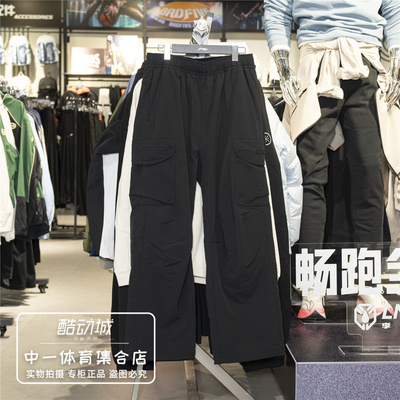 李宁工装裤2025冬季新款男子