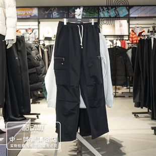 李宁休闲裤男子2026春季新款反伍系列宽松直筒运动长裤AKXW039