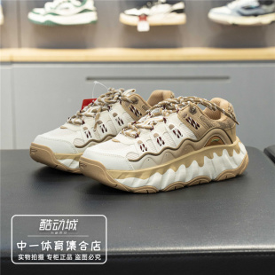 女2025冬季 舒适运动鞋 新款 低帮潮流时尚 AGCV254 曲奇鞋 李宁休闲鞋