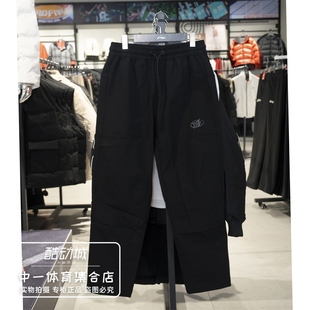 李宁运动裤 新款 韦德系列防泼水休闲直筒长裤 AYKW005 男子2026春季