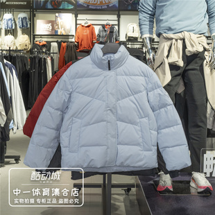 李宁羽绒服女子2025冬季 保暖防泼水立体裁剪鸭绒外套AYMV196 新款