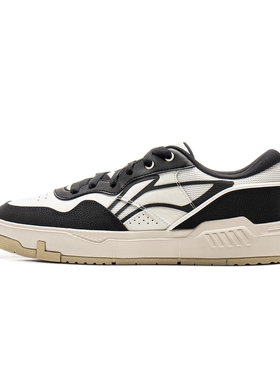 李宁COMMON 80S板鞋男子2025冬季新款反光软弹经典休闲鞋AGCV207