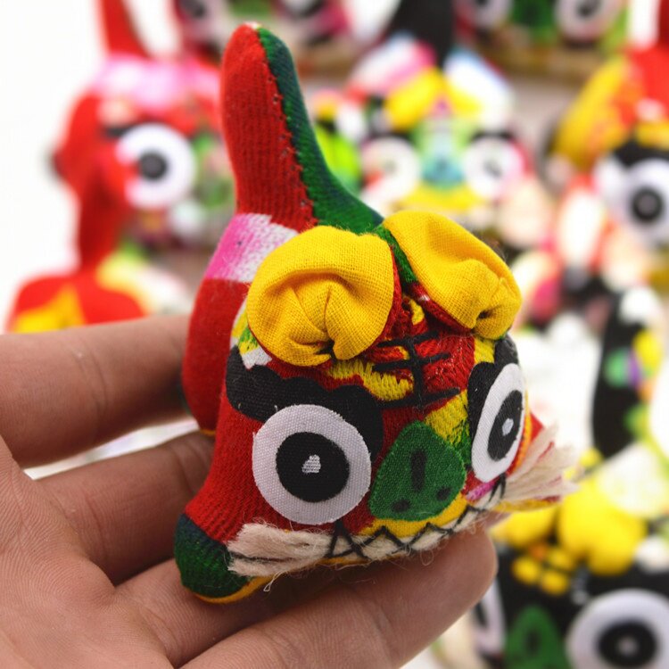 吉祥物特产纪念手工艺小布老虎图片