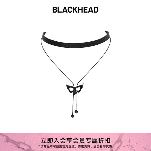 蝴蝶项链chokerblackhead女生