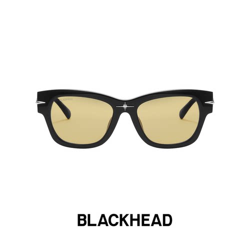【王子奇同款】BLACKHEAD/黑头方框猫眼墨镜女太阳镜防紫外线