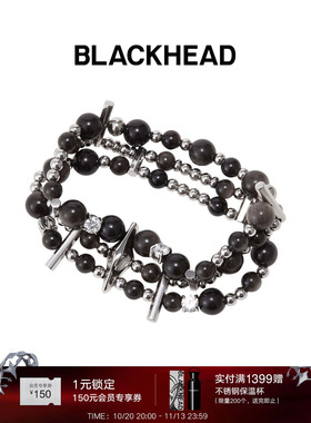 BLACKHEAD/黑头新月骑士系列新月骑士多层手链原创设计