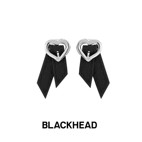 BLACKHEAD爱心耳环耳饰