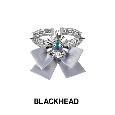 【袁一琦同款】BLACKHEAD/黑头出逃舞会系列舞会勋章铆钉choker
