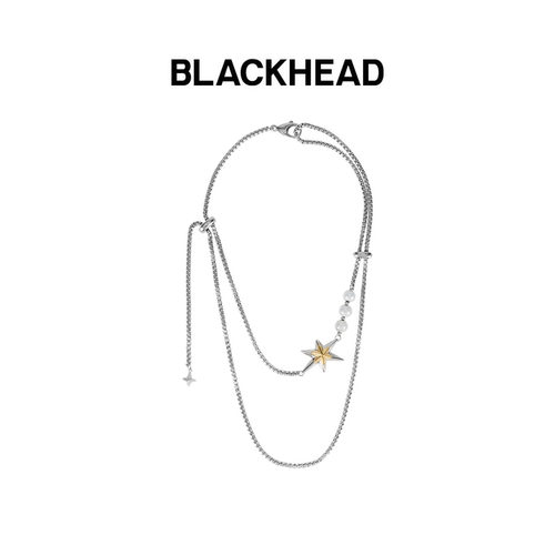 BLACKHEAD双层星星项链